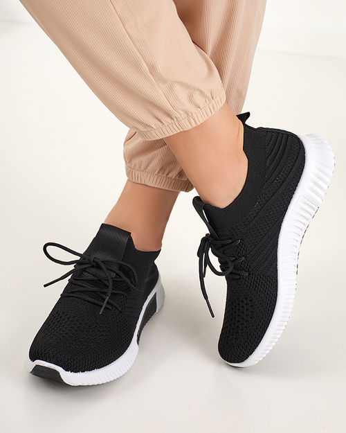 Чорно-білі жіночі кросівки Merisal