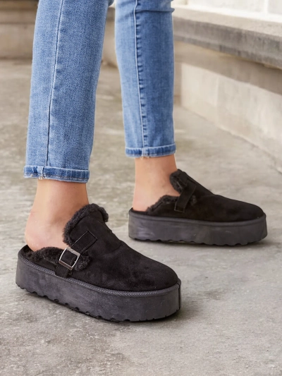 Royalfashion Kurze Knöchelstiefel ohne Absätze für Frauen Poctes