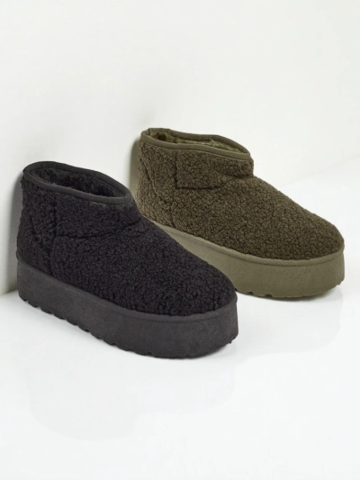 Kurze Damenstiefel im Schneestiefel-Stil Marellin