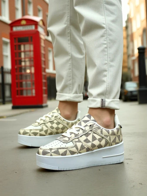 Royalfashion Жіночі спортивні туфлі з принтом Ozofio