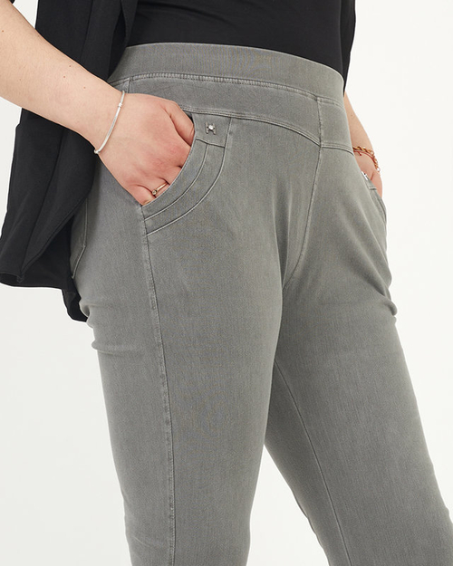 Сірі жіночі трегінси PLUS SIZE