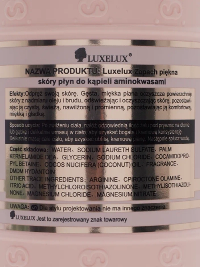 Luxelux Duschgel Aminosäure 800 ml