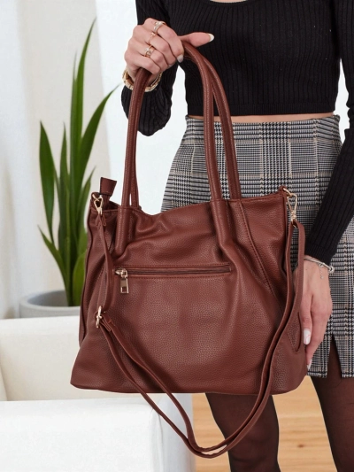Damen Shopper Handtasche aus Öko-Leder Azure Time