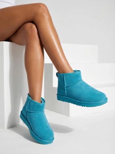 Royalfashion Kurze Damen Schneestiefel wie Hozis