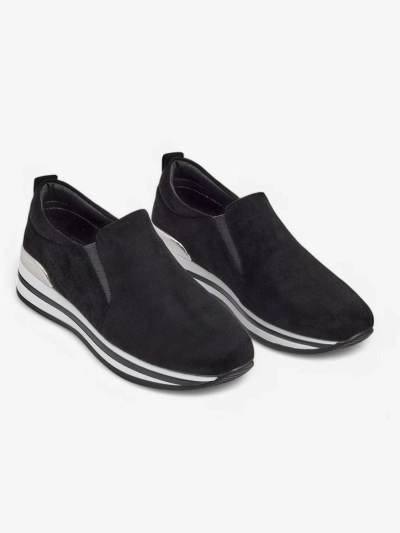 Royalfashion Damen Ecco-Suede Ballerinas Rabbite