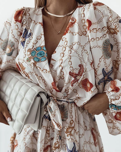 Royalfashion Gemusterter Jumpsuit für Damen