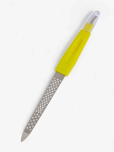 Perforierte Nagelfeile mit Rändelung