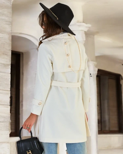 Royalfashion Women's Tiered Coat