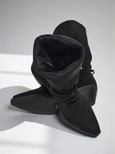 Ковбойки жіночі на підборах з китицями Selva