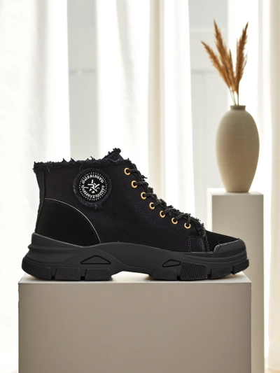 Royalfashion Hohe Damensneaker Hirrias