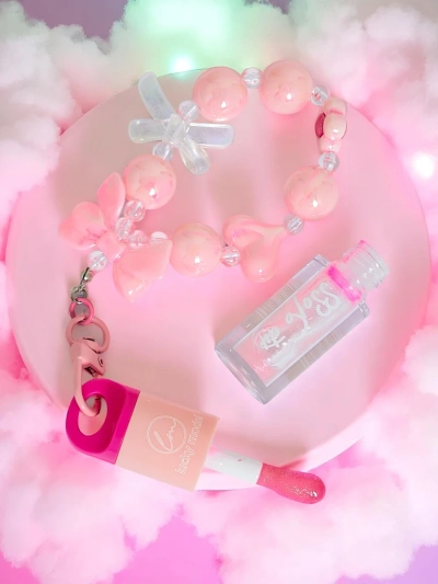 Lipgloss für Kinder mit Armband Farblos