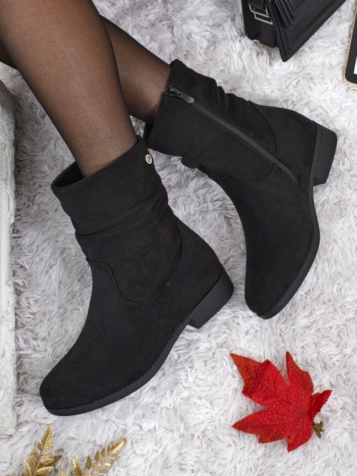 Вищі ботильйони жіночі еко замшеві Norvia