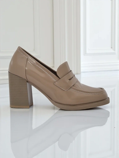 Royalfashion Damen Mokassins mit Absatz Minerva
