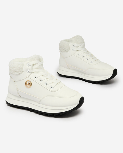 Royalfashion Damen isolierte Sportschuhe in weiß Cerrto