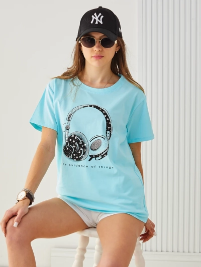 Royalfashion Damen Baumwoll-T-Shirt mit Druck