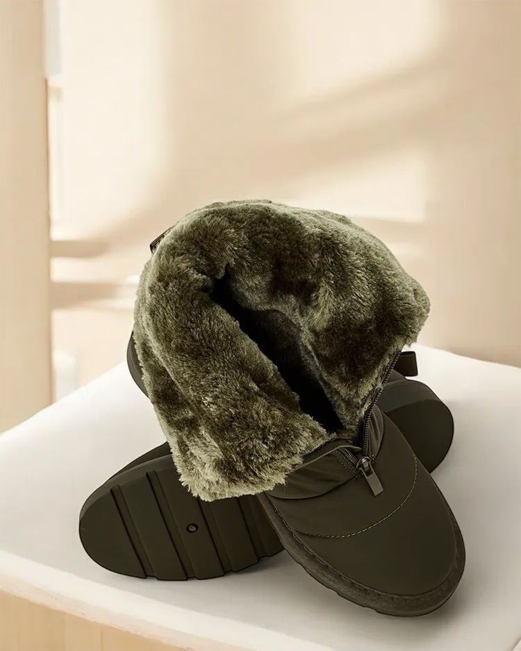 Royalfashion Damen Schneestiefel Nesisa