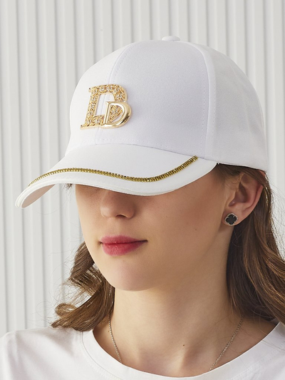 Royalfashion Cap mit Strasssteinen Glam Dash