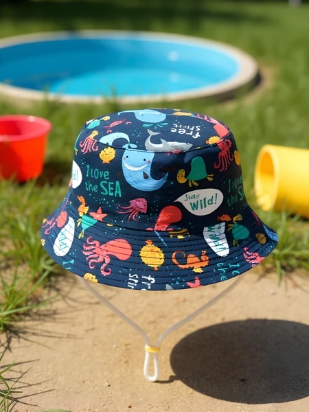 Royalfashion Kinder-Bucket Hat Color Bucket