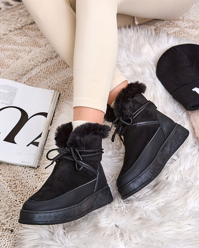 Royalfashion Damen-Schneestiefel Lesiasob