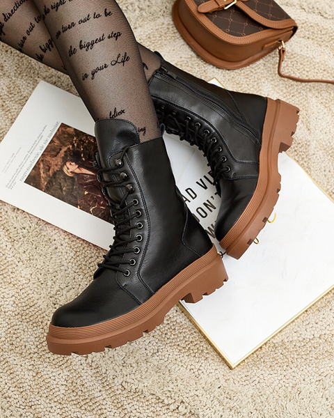 Жіночі черевики-баггі з екошкіри Royalfashion Vederme