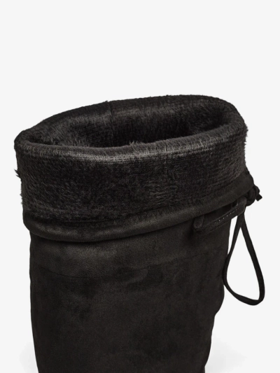 Damen Overknee-Stiefel aus Öko-Wildlederimitat mit Stilettoabsatz Eldirros