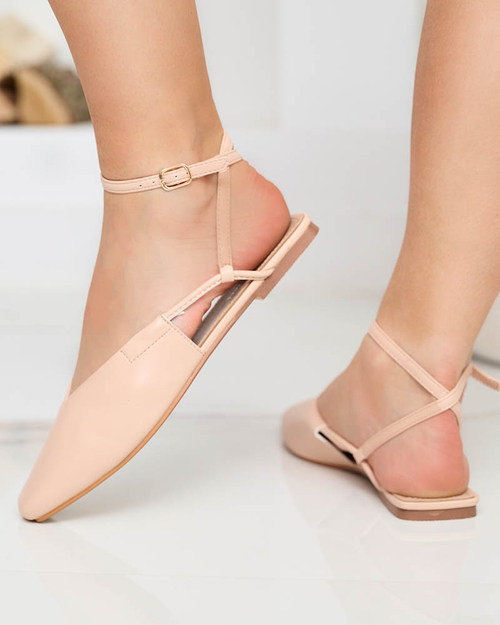 Босоніжки ню-балерини Talio- Туфлі