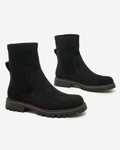 Royalfashion Gebimma Damenstiefel aus Öko-Wildleder