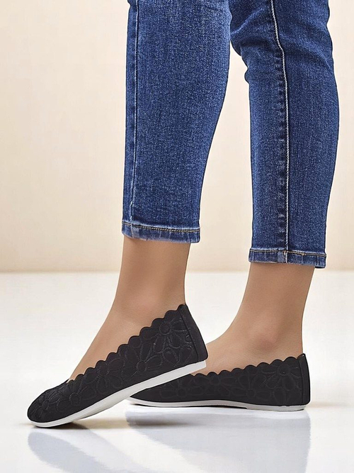 Жіночі квіткові балетки Royalfashion Magerro