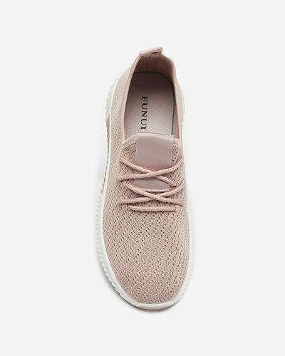 Rosa Sportschuhe für Damen aus Stoff Vobbu- Footwear