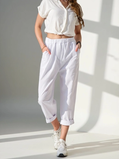 Royalfashion Damen-Harem-Hosen aus Viskose