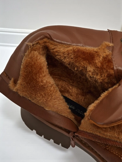 Damen Trapper Stiefeletten Maestroe