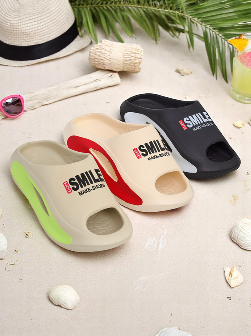 Royalfashion Універсальні гумові шльопанці Super Smile
