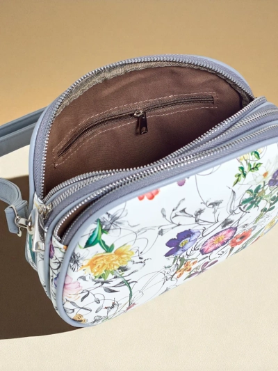Royalfashion Kleine Damenhandtasche aus Ökoleder Floriana