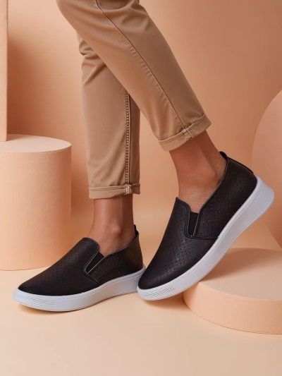 Royalfashion Damen perforierte Sportschuhe Musio