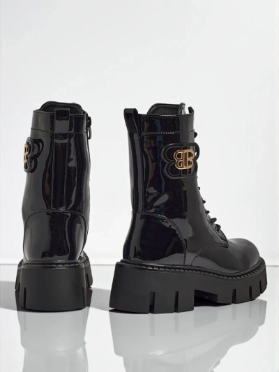 Royalfashion Damen Worker Boots Milloze