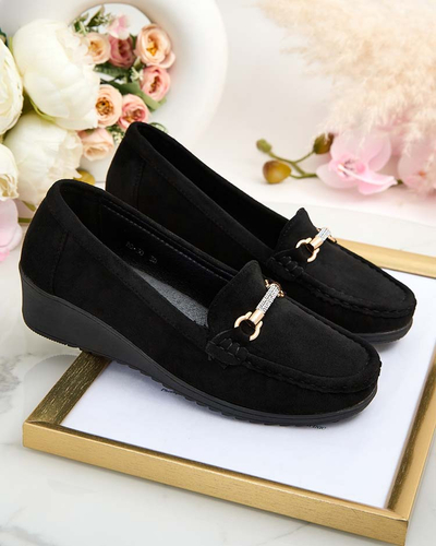 Royalfashion Damen eko Wildleder Mokassins Ewo