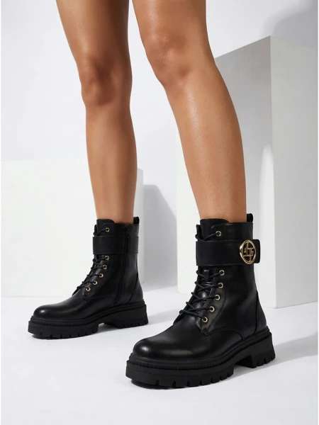 Damenstiefeletten Eulin aus Öko-Leder