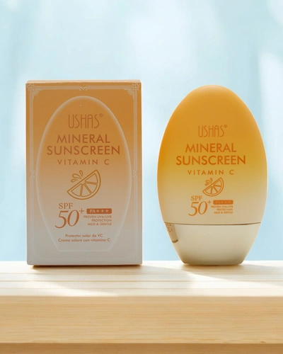 Ushah Sonnencreme mit Vitamin C 50 SPF 60g