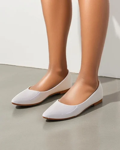 Royalfashion Damen Patent-Ballerinas Aramiese