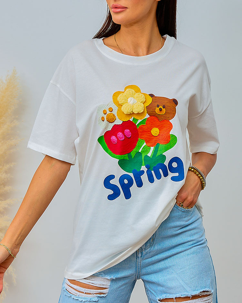 Жіноча футболка з принтом Royalfashion