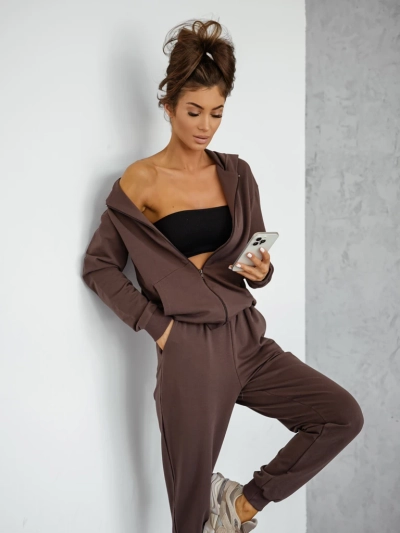 Royalfashion Damen Trainingsanzug Casual Sportanzug