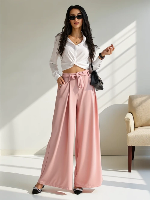 Royalfashion Широкі жіночі штани