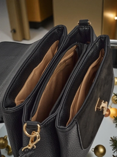 Kleine Damenhandtasche aus Öko-Leder Aurella