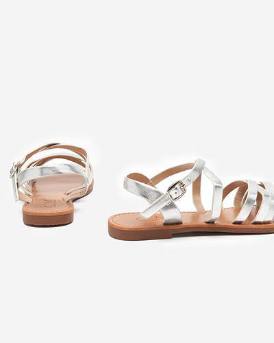 Silberne Damensandale Ashmira - Footwear