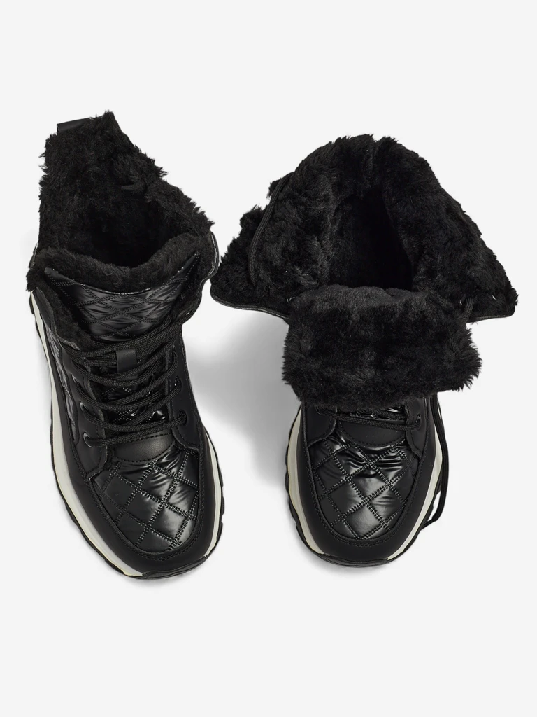 Gesteppte Damenstiefel im Schneestiefel-Stil Rimea