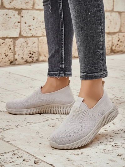 Royalfashion Damen Stoff Slipper Sportschuhe Serra