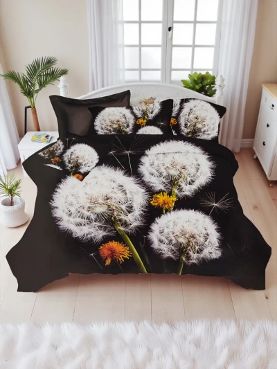 Royalfashion Gemusterte Bettwäsche 180x200 Set 3 TEILE