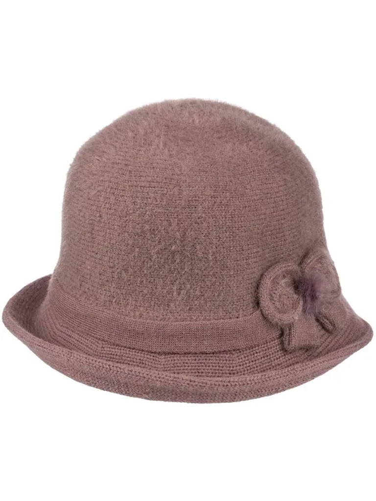 Damen-Melonenhut mit Verzierung Miss Grace