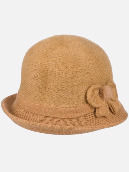 Жіночий капелюх котел з прикрасою Miss Grace