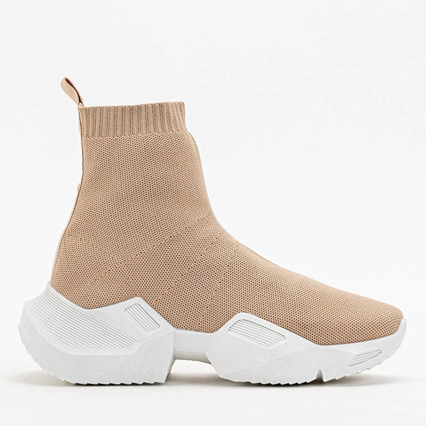 OUTLET High beige Fisa Damen Sportschuhe - Schuhe